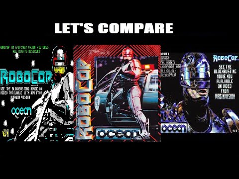 Let's Compare = Robocop (Spectrum/Amstrad/C64/Atari ST/Amiga 500)