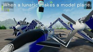 What if we let crazy people design our planes? - Balsa Model Flight Simulator