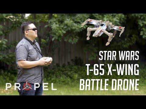 Star Wars T-65 X-Wing Battle Drone - Propel | Unboxing & Review