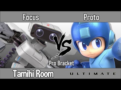 Tamihi Room - Focus (ROB) Vs. Proto (Megaman) - Loser's Semis - Smash Ultimate