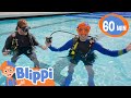 Blippi Learns About Scuba Diving Blippi Sink Or Float Educational Videos For Kids