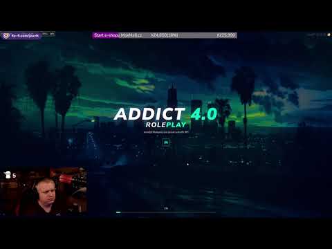 GTA5 RP | CZ/SK | Addict 4.0 | Zdislav Kvitek | SASPR - Ranger | Záznam Streamu 8.2.2026