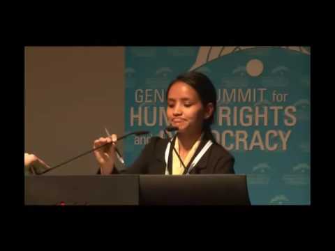 4th Geneva Summit: Kalden Tsomo, Tibet
