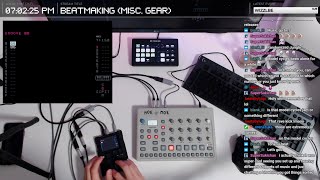 moeshop (beatmaking SP404-SX lo-fi & M8 Tracker + Model:Cycles jungle) Twitch Stream