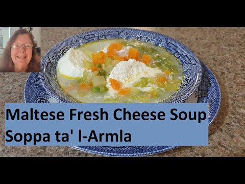 Maltese Fresh Cheese and Ricotta Soup/Soppa ta' l-Armla #76