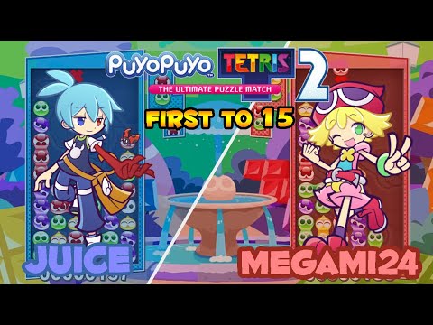 Puyo Puyo Tetris 2 -[Puyo Puyo] Juice (Sig) vs MegAmi24 (Amite) FT15