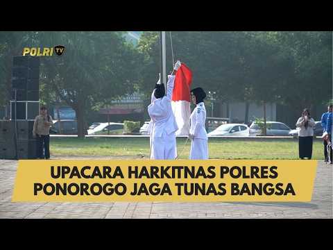 UPACARA HARKITNAS POLRES PONOROGO JAGA TUNAS BANGSA