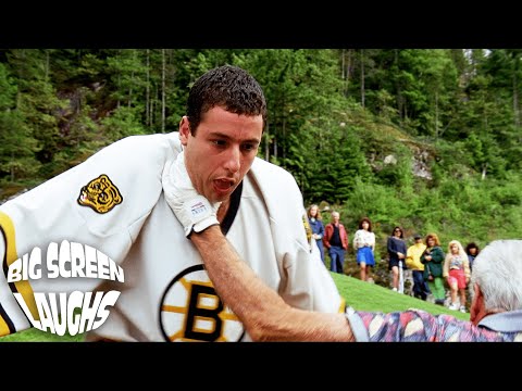 Adam Sandler Fights Old Man | Happy Gilmore (1996) | Big Screen Laughs