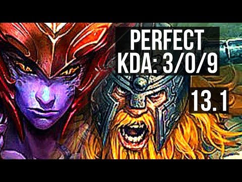 SHYVANA vs OLAF (TOP) | 3/0/9 | KR Master | 13.1