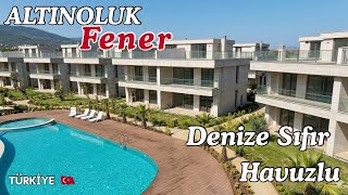 📍 Altınoluk Fener’de Denize Sıfır | Site İçerisinde Havuzlu Müstakil 4