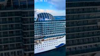 Sun Princess Cruiseship at Barcelona Naming Ceremony #shorts