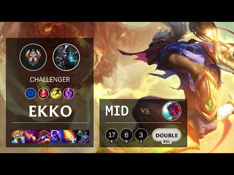 Ekko Mid vs Yone - EUW Challenger Patch 11.9