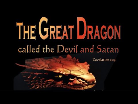 REVELATION'S GREAT RED DRAGON IS THE DEVIL, SATAN & ANCIENT TALKING SERPENT OF EDEN