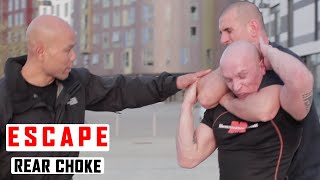 How to Escape a Standing Rear Choke ✅ Lesson 2