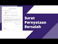 Surat Pernyataan Kesalahan Absensi