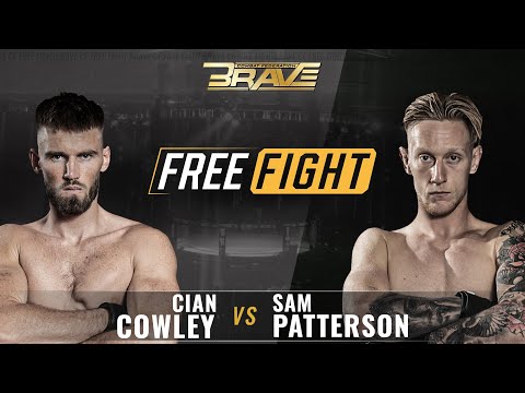 FREE FIGHT | Cian Cowley vs Sam Patterson - BRAVE CF 33