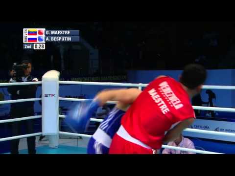 Men's Welter (69kg) - Quarter Final - Gabriel MAESTRE (VEN) vs Alexander BESPUTIN (RUS)