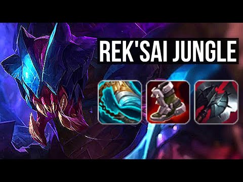 REK'SAI vs GRAVES (JUNGLE) | 71% winrate, 7 solo kills, 13/3/13, Godlike | KR Master | v10.24