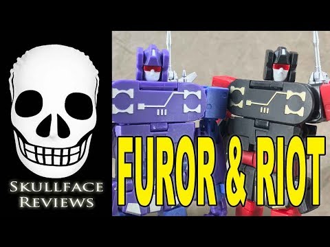 Transformers 3rd Party Mastermind Creations Ocular Max Furor & Riot (Rumble & Frenzy)