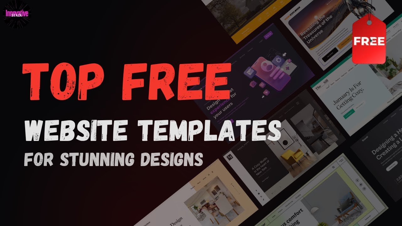 🔥 Best Free Website Templates for Web Developers