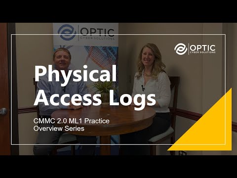 Physical Access Logs (PE.L1-3.10.4)
