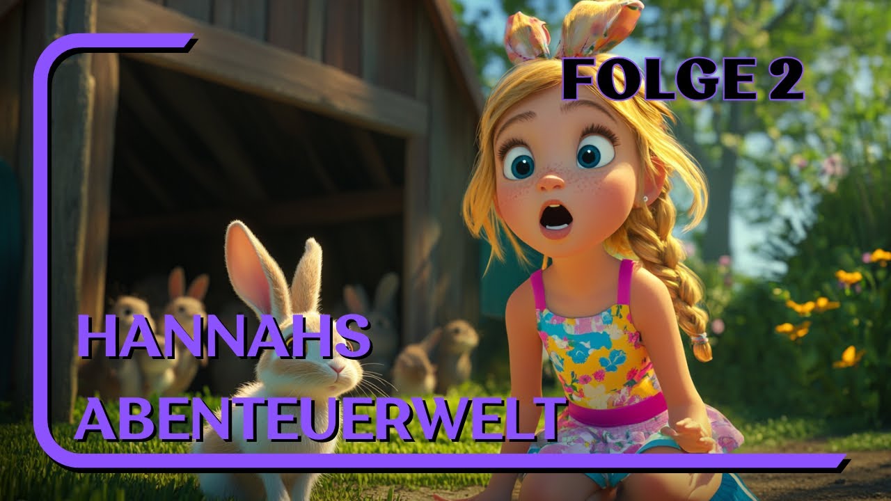 Hannah fährt in den Urlaub 🏝️🐰| Folge 2 | Kindergeschichte | Gute Nacht Geschichte | Cartoon