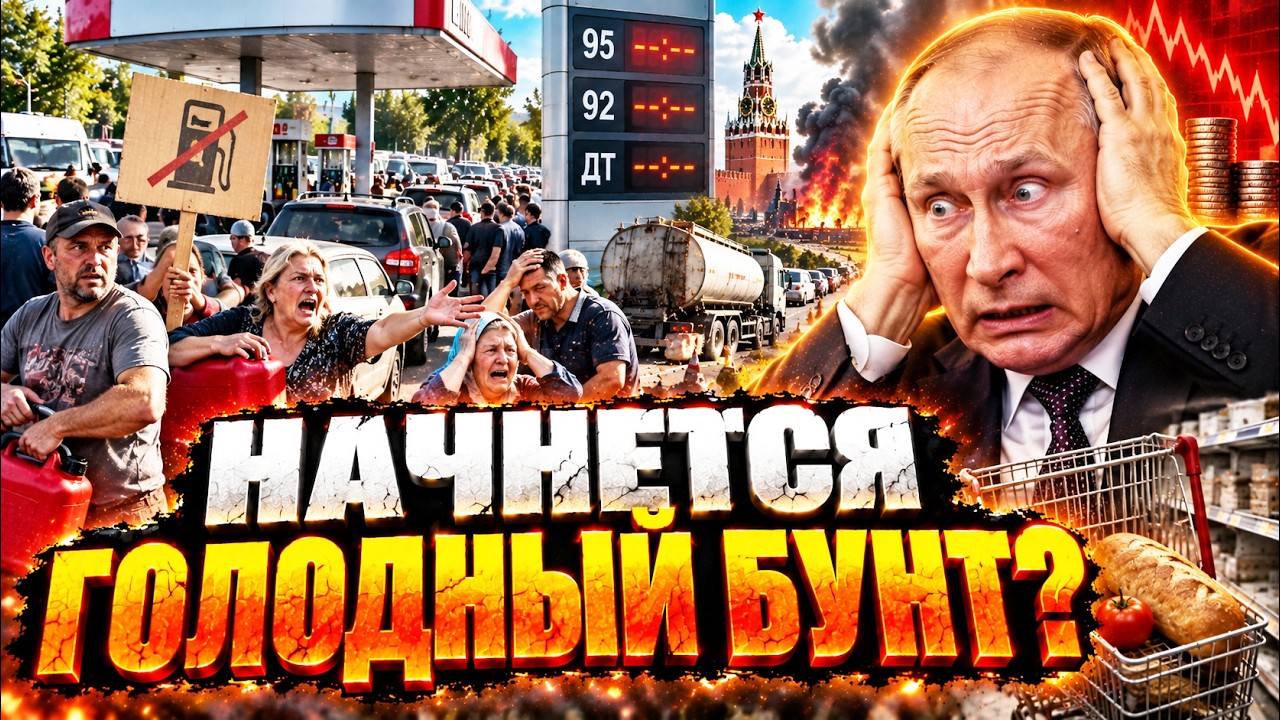 💥 ЭТО РАЗРЫВАЕТ РФ! МИНУС БЕНЗИН, ЦЕНЫ КОСМОС! Экономика РФ в коме! Путина пр?