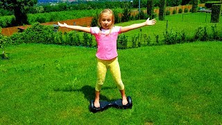 Прямой Кефир:) Николь и Алиса ГИРОСКУТЕР Что Будет Если..? Трюки на Героскутере в Эфир