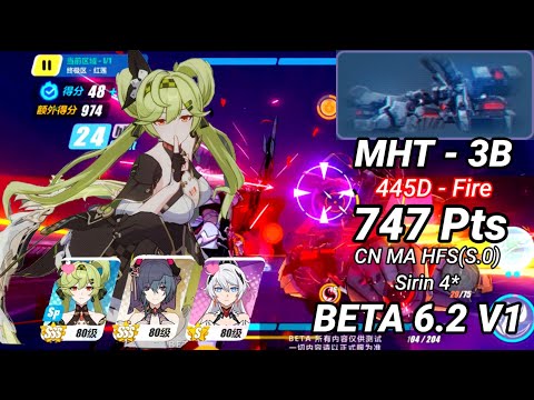 [BETA 6.2 V1] Ai chan x Raven | MHT-3B (Fire - D445) 747 Pts - CN MA HFS(S.0) Sirin 4*