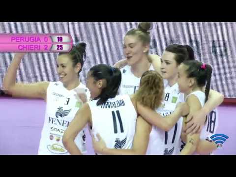 Highlights Bartoccini Gioiellerie Perugia Volley vs. Fenera Chieri