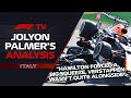 Hamilton vs Verstappen: Who Was To Blame At Monza? | Jolyon Palmer's F1 TV Analysis