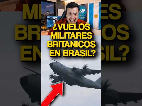 VUELOS MILITARES DE BRASIL A MALVINAS #argentina # #malvinas #noticias #brasil #uk
