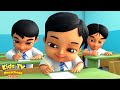 Hum School Chale हम स्कूल चले Hindi Rhymes For Kids Preschool Song