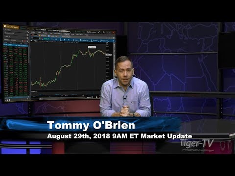 August 29th 9AM ET Market Update with Tommy O'Brien on TFNN