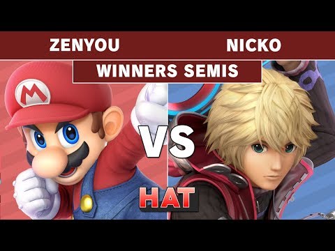 HAT 49 - eM | Zenyou (Mario) Vs. FAD | Nicko (Shulk) Winners Semis - Smash Ultimate Tournament