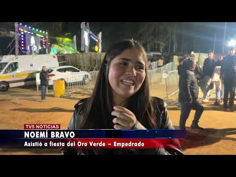 EMPEDRADO SE LUCIÓ CON EL FESTIVAL ORO VERDE 2026
