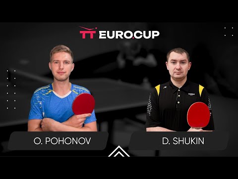 17:35 Oleksandr Pohonov - Dmytro Shukin 28.06.2024 TT Euro.Cup Ukraine Professional. TABLE 4