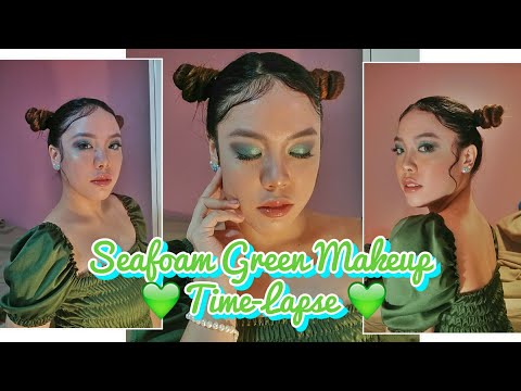 Seafoam Green Makeup Time-lapse | Emotion by Dress x Lydia Paek 💚