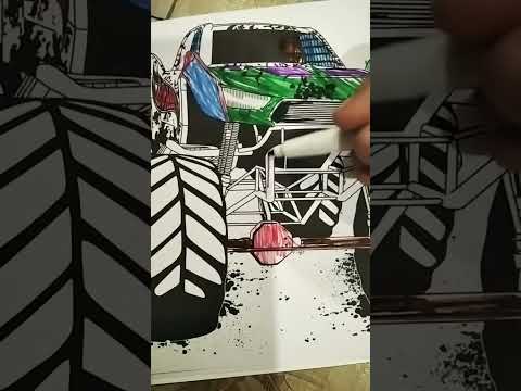 Coloring Pages Printable Hot Wheels