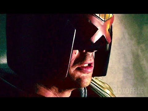Judge Dredd VS an entire building | Dredd | CLIP