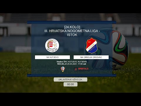 ▶[UŽIVO] ⚽️ NK KUTJEVO 🆚 NK ORIOLIK [24.KOLO][3.HNL][25.04.2021.]