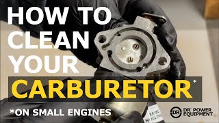 How to Clean a Carburetor (Carb) on Small-Engine Power Equipment