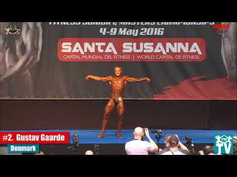 European Amateur Santa Susanna 2016 - Junior Men's Classic Bodybuilding Open