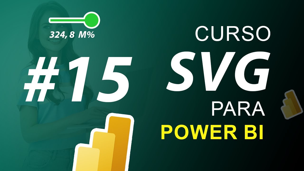 15. Lolipop SVG con formato condicional en Power BI