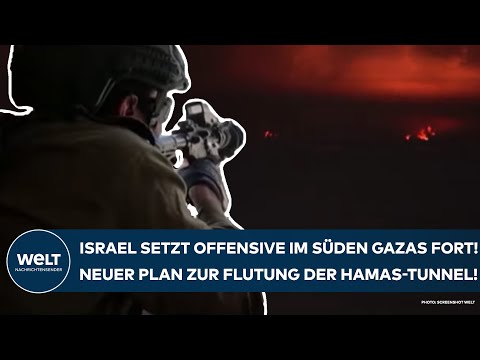 Video Thumbnail: NAHOST: Israel setzt Offensive im Süden Gazas fort! Neuer Plan zur Flutung der Terroristen-Tunnel