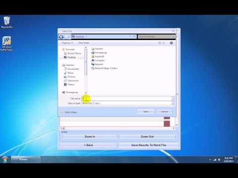 MS Word Raffle Tickets Template Software
