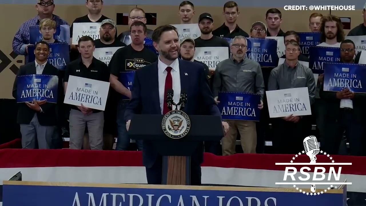 FULL SPEECH: VP Vance Shares Powerful Patriotic Message in Des Moines, Iowa - 05/05/26
