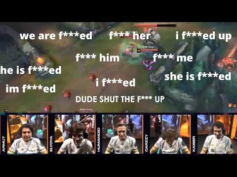 Mad Lions voice comms but everything is f***ed