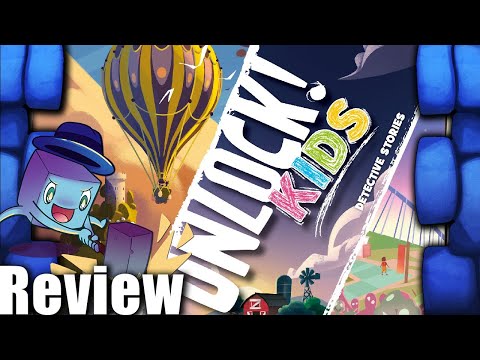 Unlock! Kids: Detective Stories Review - with Tom Vasel