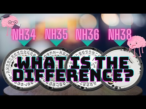 Seiko Mod - Seiko NH Series Movements Explained #watches #seiko